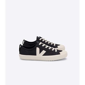 Black Men's Veja NOVA CANVAS Shoes | AU 210AHK